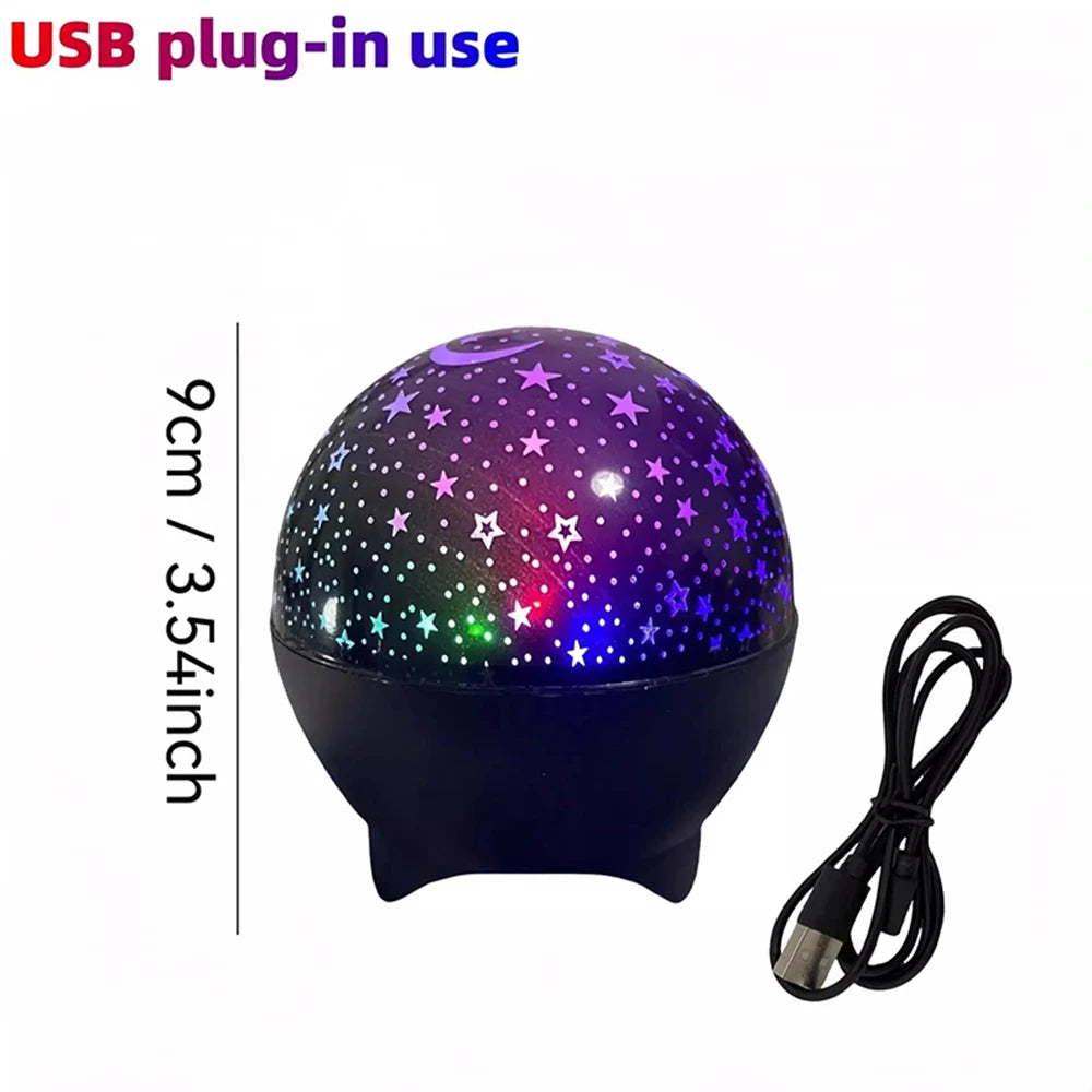 7 Modes RGB Night Lights LED Projector Light Starry Moon Pro
