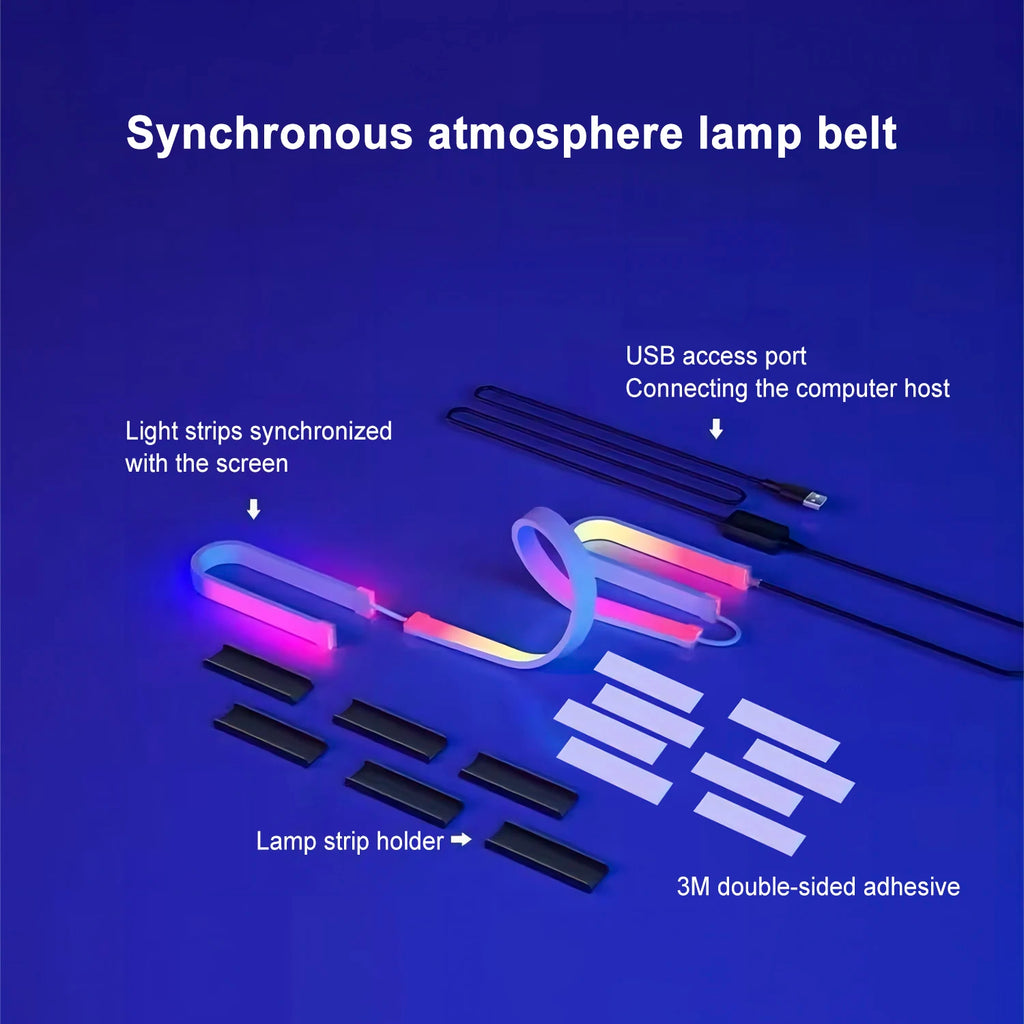Smart Gaming LED Strip Lights Computer Sync Light Strip Moni