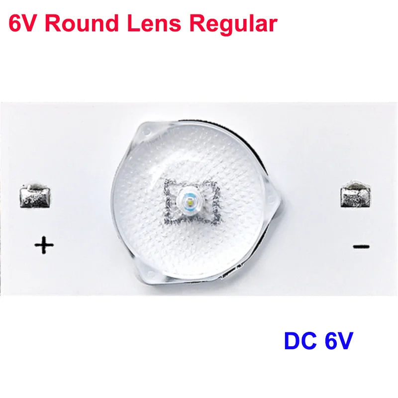 10/30/50/100PCS 3V 6V LED Light Emitting Diode SMD LB Light Bead with Optical Lens Fliter for 32-65 LED TV Repair 2M Cable Wire