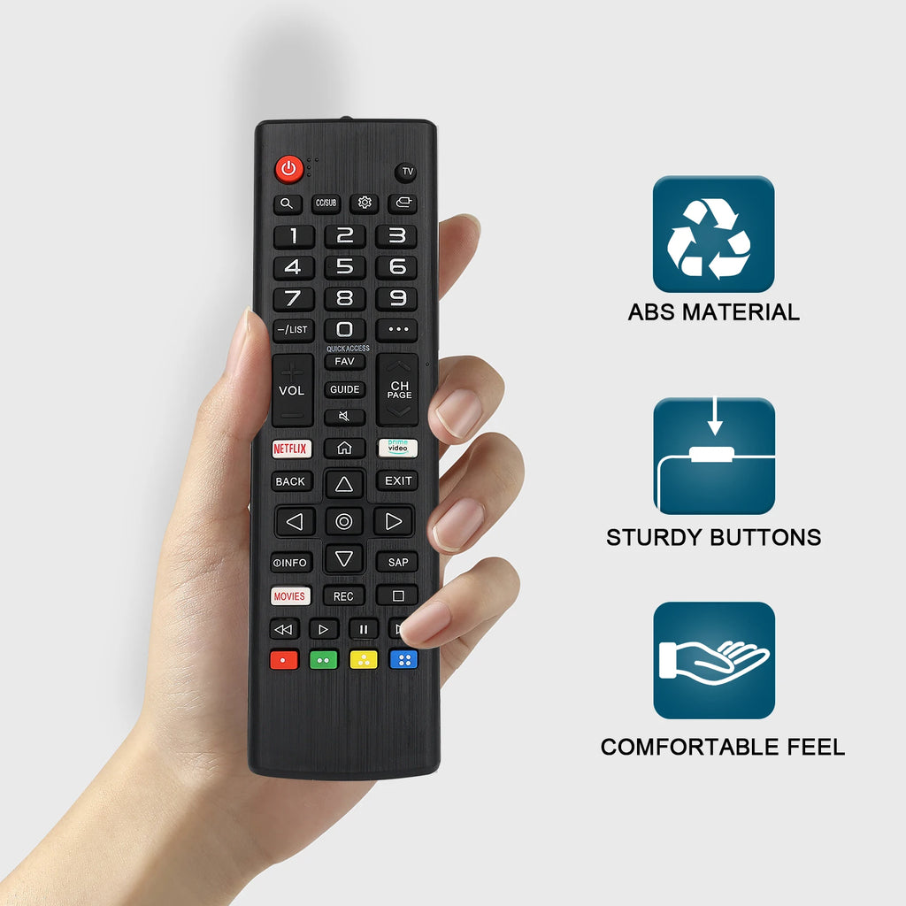 Tv Remote Control Akb 75675304 For Lg Smart Tvs Compatible w