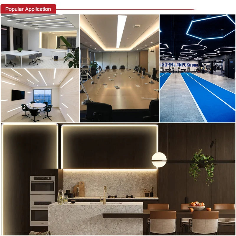 UL Listed COB LED Strip Light 320 480 LEDs/m 16.4ft High Den