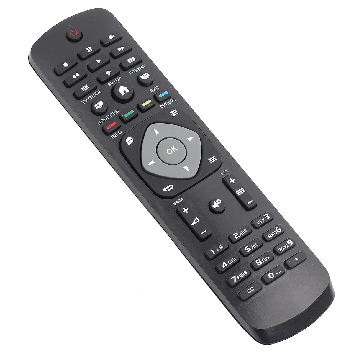 Portable Remote Control Replacement for Philips LCD LED TV T