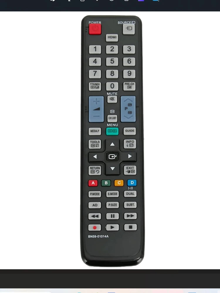 BN59-01014A Remote for Samsung Universal Remote Control Replacement for Samsung BN59-00940A BN59-01018A BN59-01069A