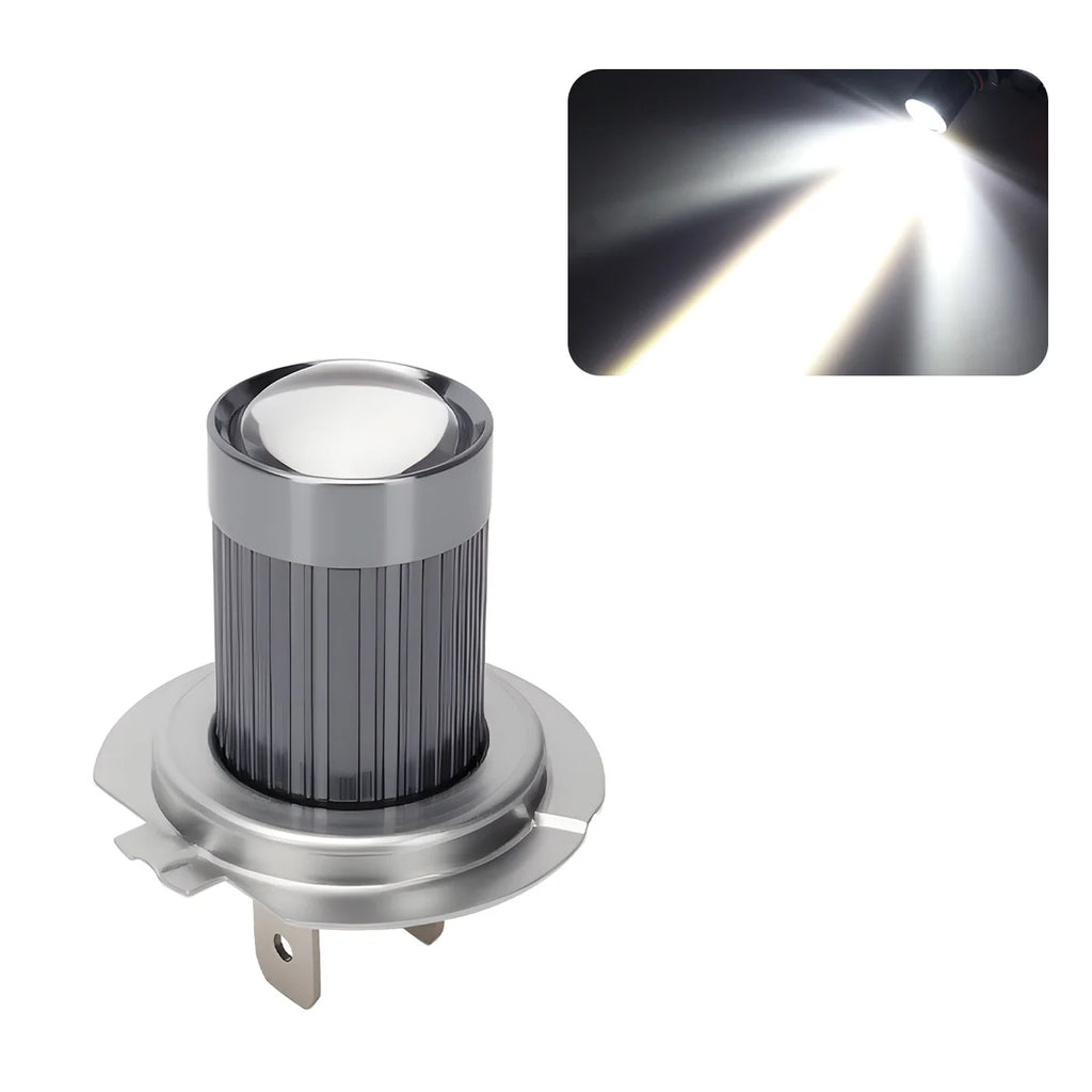 2pcs New Laser Projector Mini Lens Car H7 LED 9005 9006 Super Bright Headlight 12V H11 Car Anti Fog Lamp Bulbs DRL 6000K White