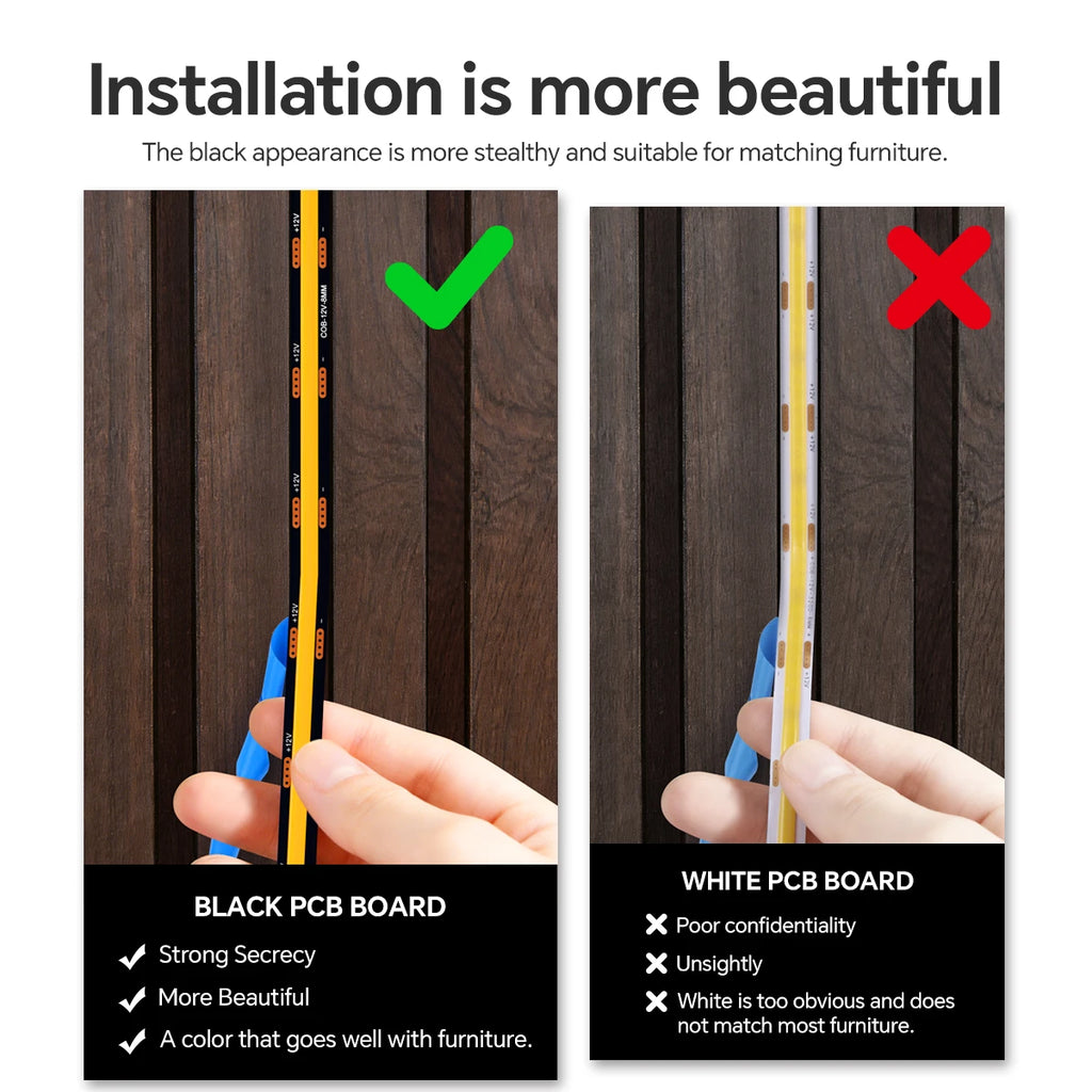 Walnut Wood Grille Acoustic Curtain Wall Panel LED Light Str