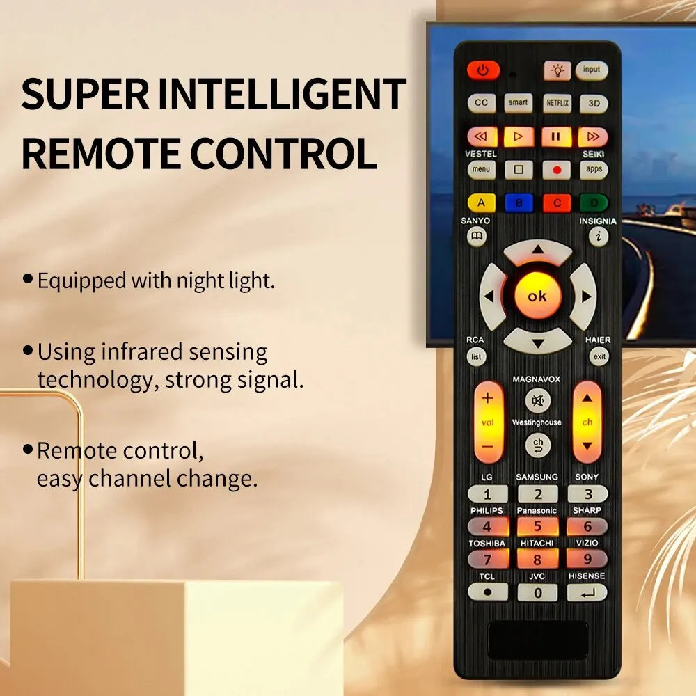 RCG008 Replacement Universal Remote Control for LG For Sony 