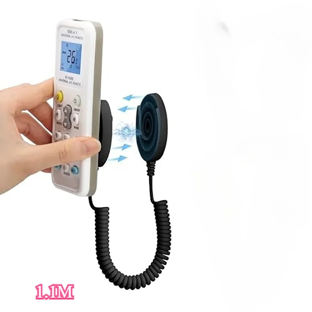Magnetic Remote Control 1/2PCS Holder with Spring Ropes Anti-lost Retractable Security Cable Lock for TV Remote DVD Game Console