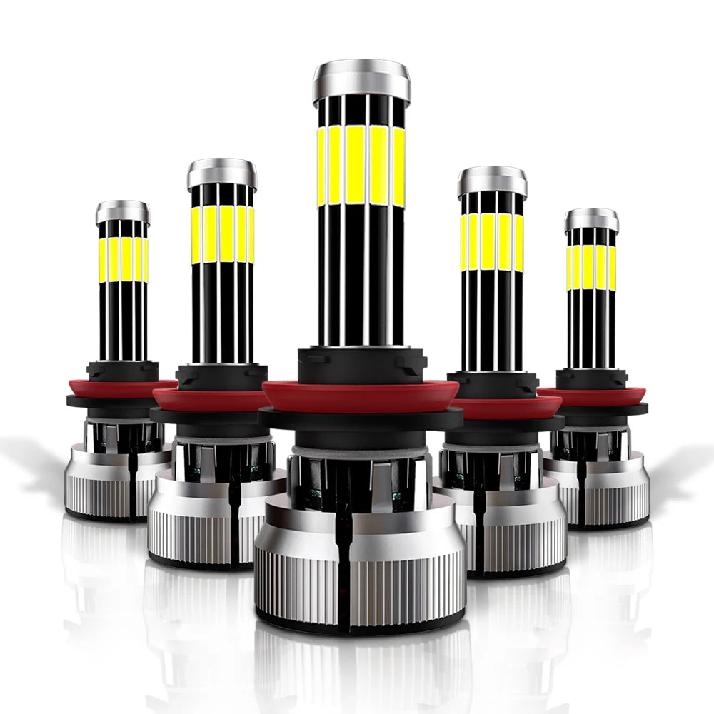 H7 LED Mini Canbus H4 H1 HB3 HB4 9012 Turbo Bi 360 Projector