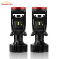 2pcs H4 LED Projector Mini Lens Auto H4 LED Headlight Bulbs 