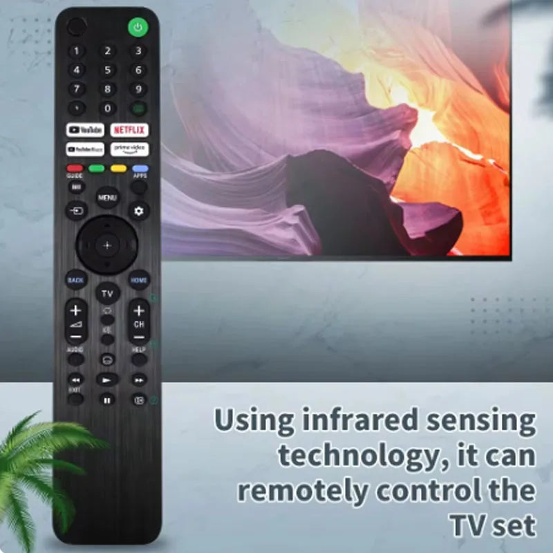 (NO VOICE)New RMF-TX520P Replacement Remote Control for Sony