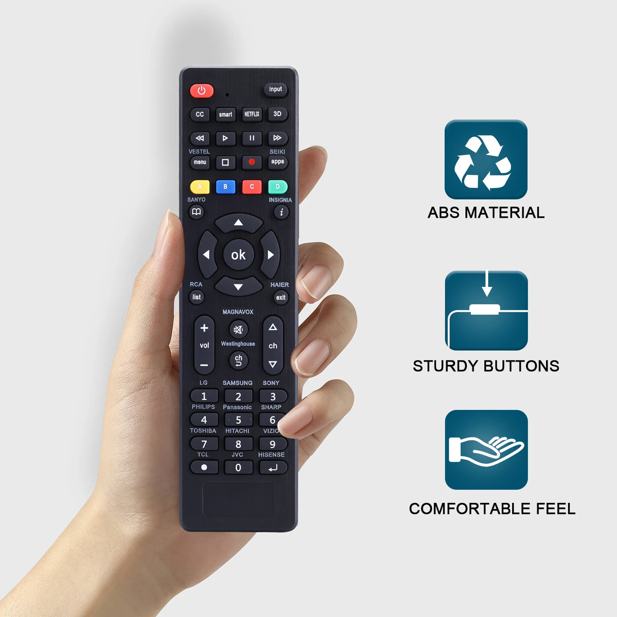 Universal Tv Remote for Lg Samsung Tcl Philips Vizio Sharp S
