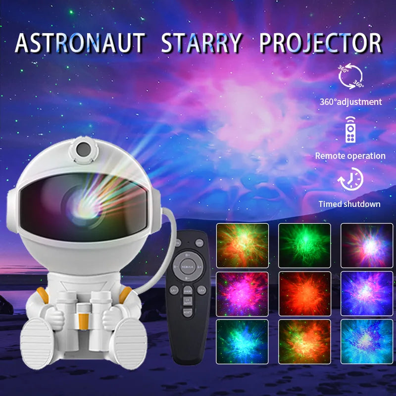 Astronaut Projector Galaxy Starry Night Lights for Bedroom L
