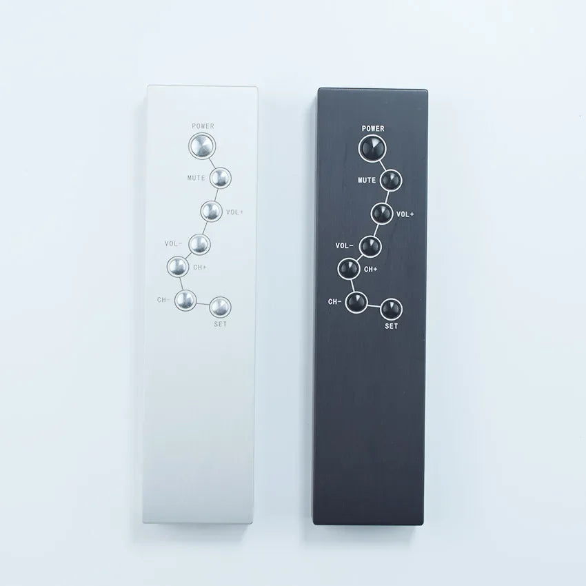All-aluminum Infrared Signal 7-key Remote Control for Hifi A