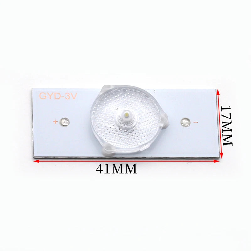 10Pcs For 32-75inch TV Universal LED Backlight Strip 3V 6V S