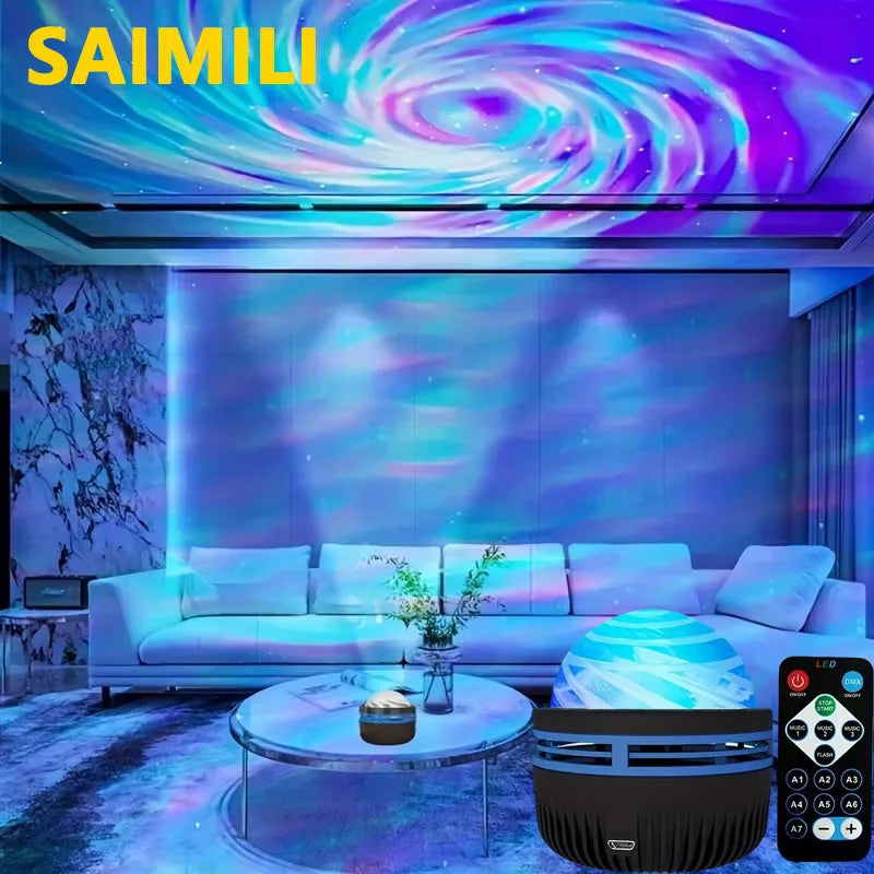 LED Starry Galaxy Projector Light RGB Smart Remote Control S