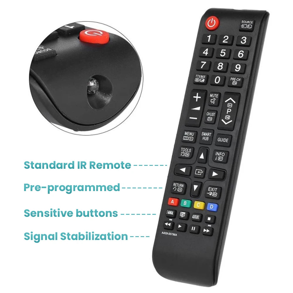 For Samsung TV Remote Control AA59-00602A AA59-00666A AA59-0