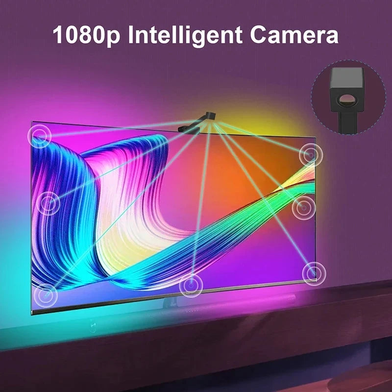 Ambilights Tv Kit 5V Rgbic Smart Usb Ambilight For Tv 3.8M 5