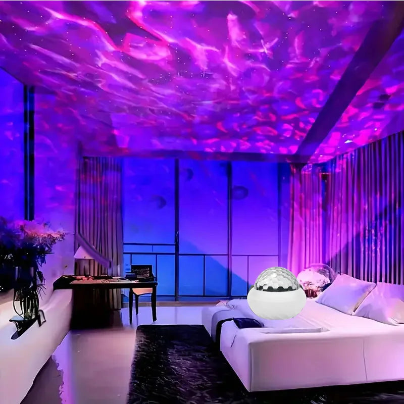 Northern Light Projector RGB Atmosphere Night Light Remote C