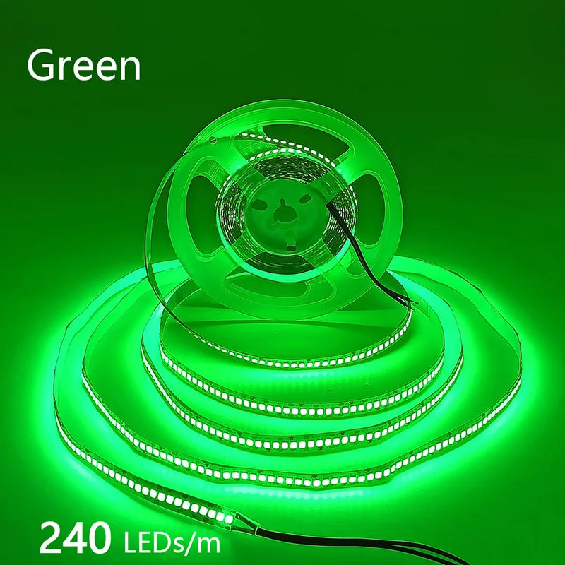 2835 5M 300 600 1200LEDs LED Strip DC12V 24V 120LEDs/m Home Waterproof IP65 Lamp Strip Flexible And Cuttable Soft Lamp Bar