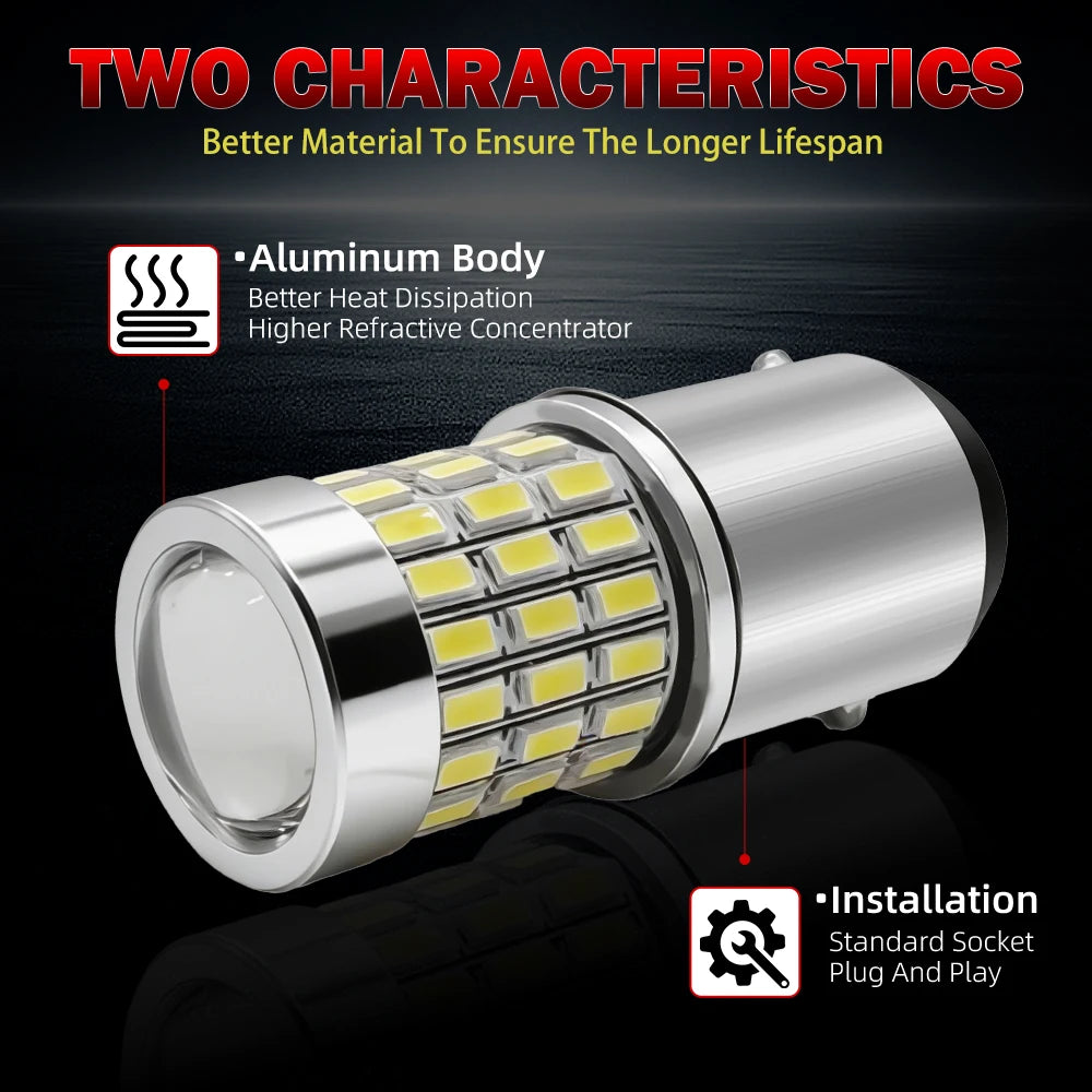 2PCS LED Daytime Running Lights for VW Caddy MK3 2K 2004-201