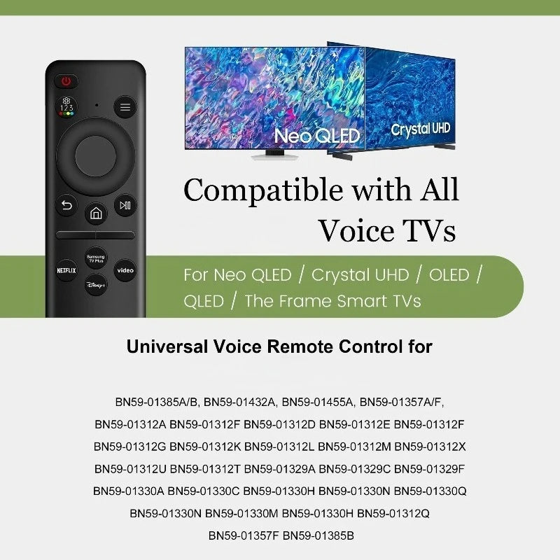 Remote Control for Samsung Smart TV BN59-01385A/B BN59-01432