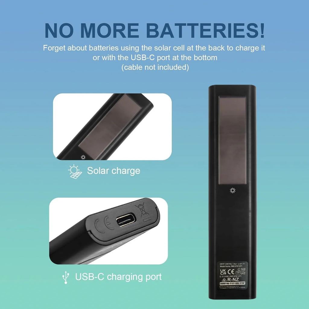 New Solar Charging BN59-01385A Voice Remote Replacement for 