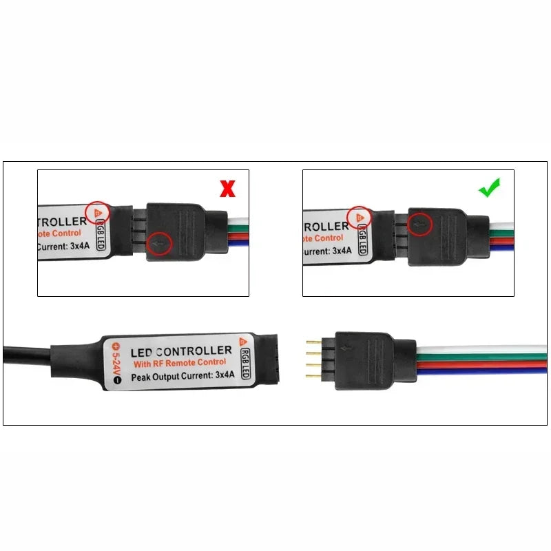 5V LED Strip USB Bluetooth 3 24 44 Keys RGB Controller IR Re