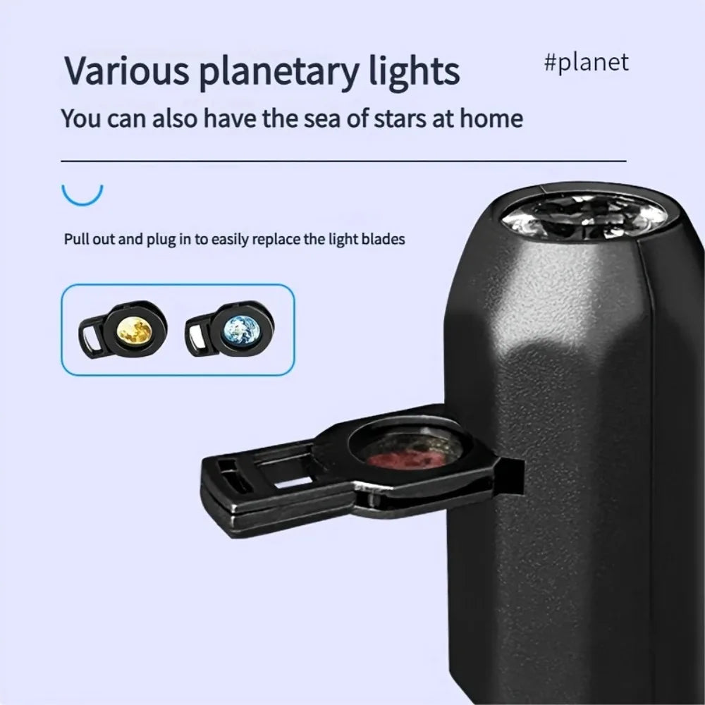 Moon USB Projector Light Custom Creative Pattern Room Atmosp