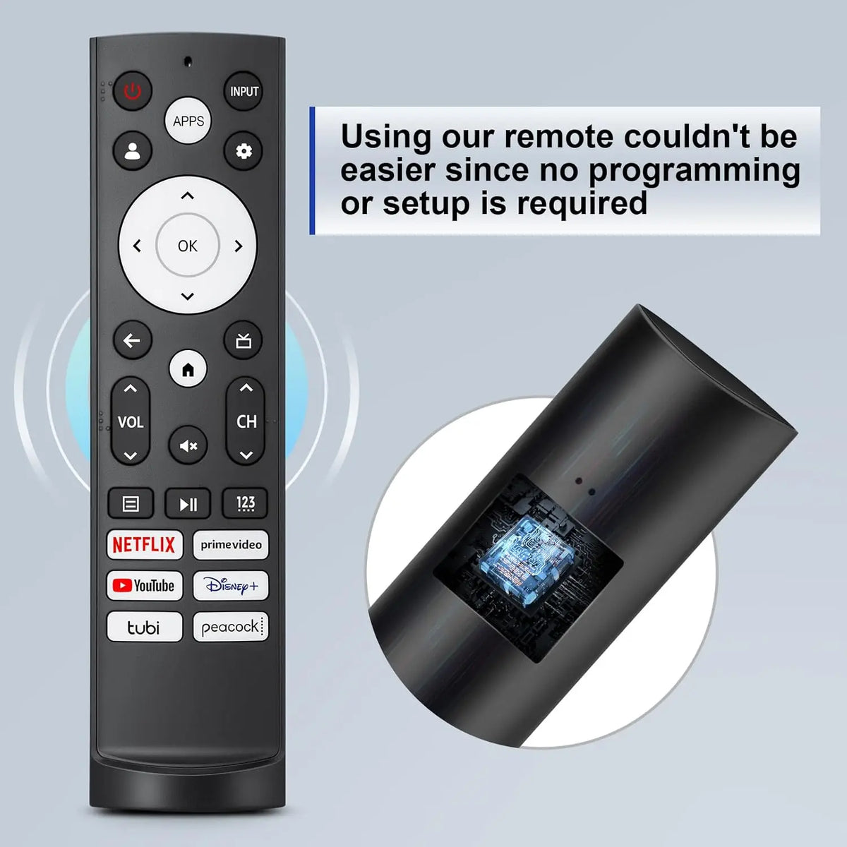 New IR HE002 ERF3M90H Replaced Remote Control Fit for Hisens