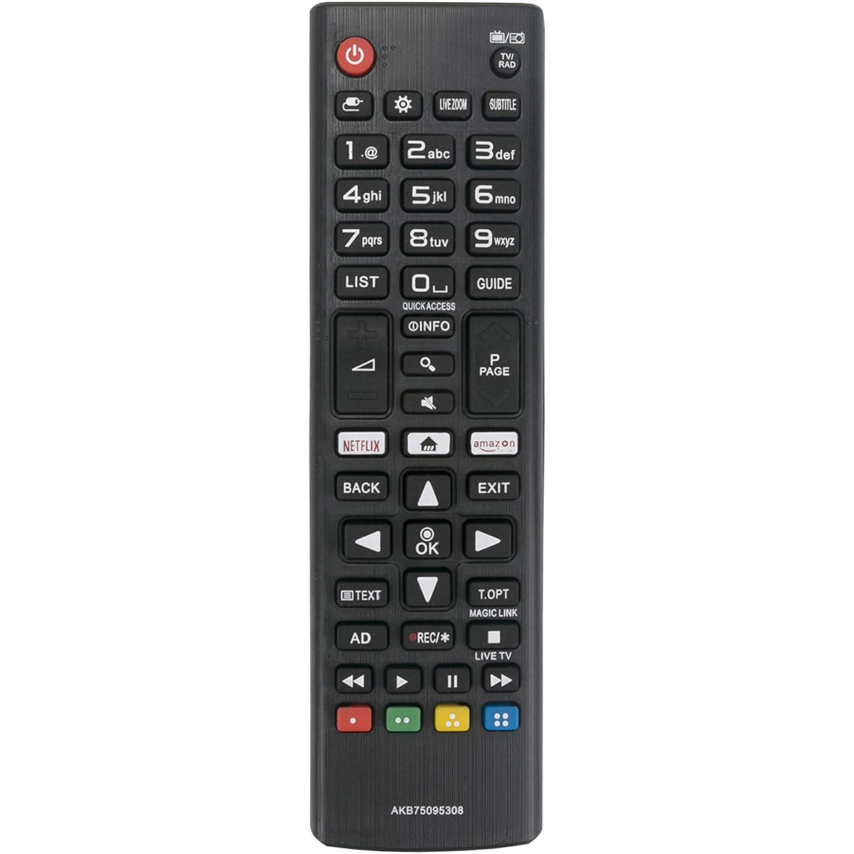 AKB75095308 Universal Remote Control for TV32LJ610V 43UJ634V