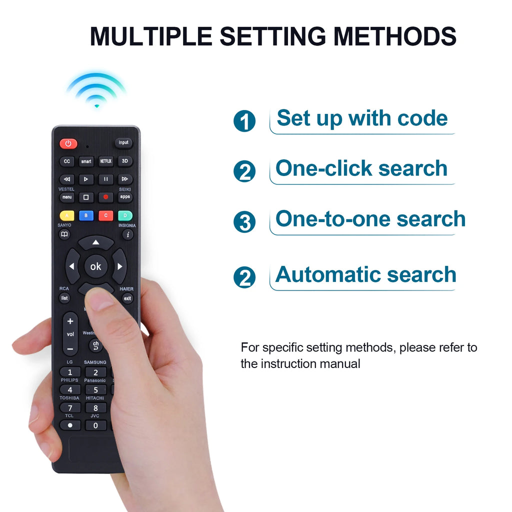 Universal Tv Remote for Lg Samsung Tcl Philips Vizio Sharp S