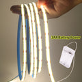 3AA Battery Power COB LED Strip Light 5V 320LEDs/M 1m 2m 3m 