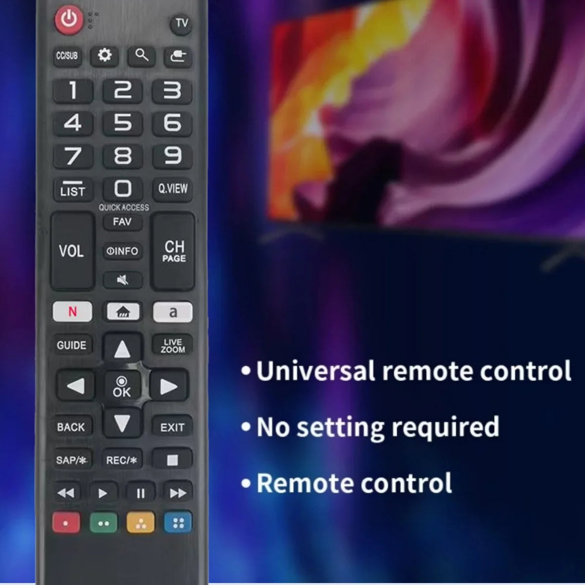 NEW AKB75375604 Remote Control Fit for SMART TV 43UK6300PUE 