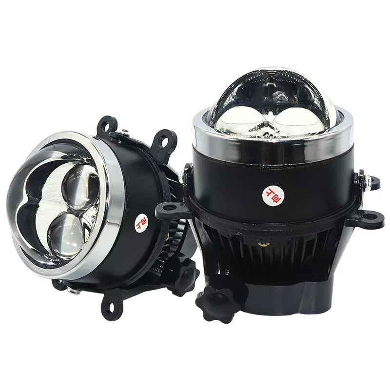 carolyn 3Inch Bi-led Fog Lights Hb3 H8 9005 Led Projector Laser Lens Fog Lamp Bi Lens H11 Led Headlight Bulb Universal