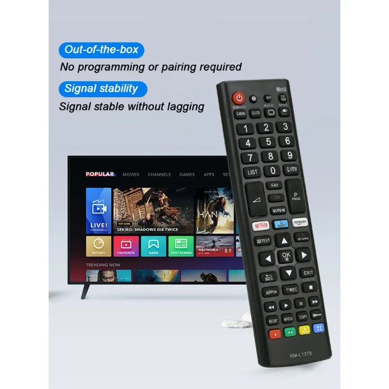 Universal Remote Control For TV Remote Compatible with All M