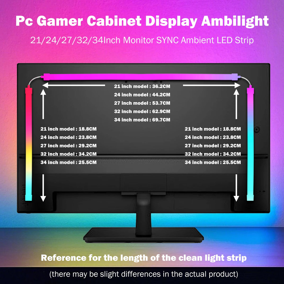 Skydimo RGB Gaming Lights Strip Music Game Sync Color 24 27 