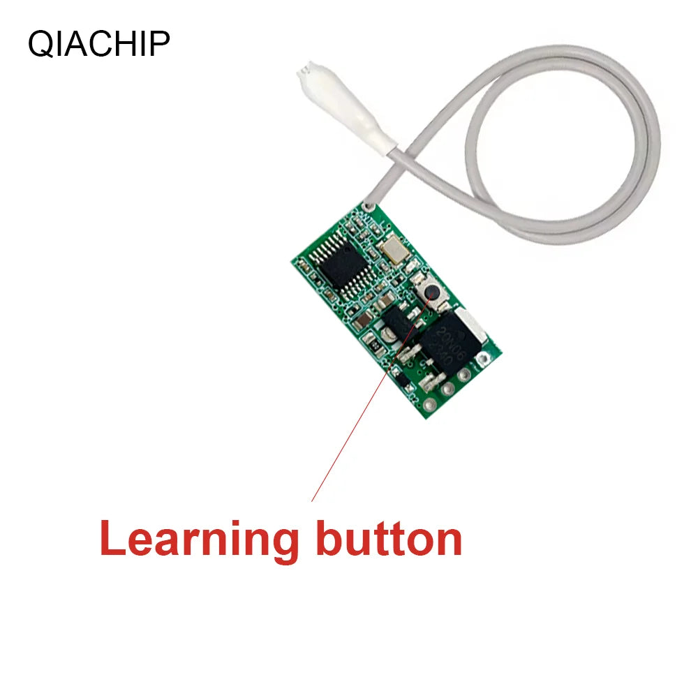 QIACHIP 5-20pcs 433.92Mhz Universal Wireless DC 3.6V-24V Rem