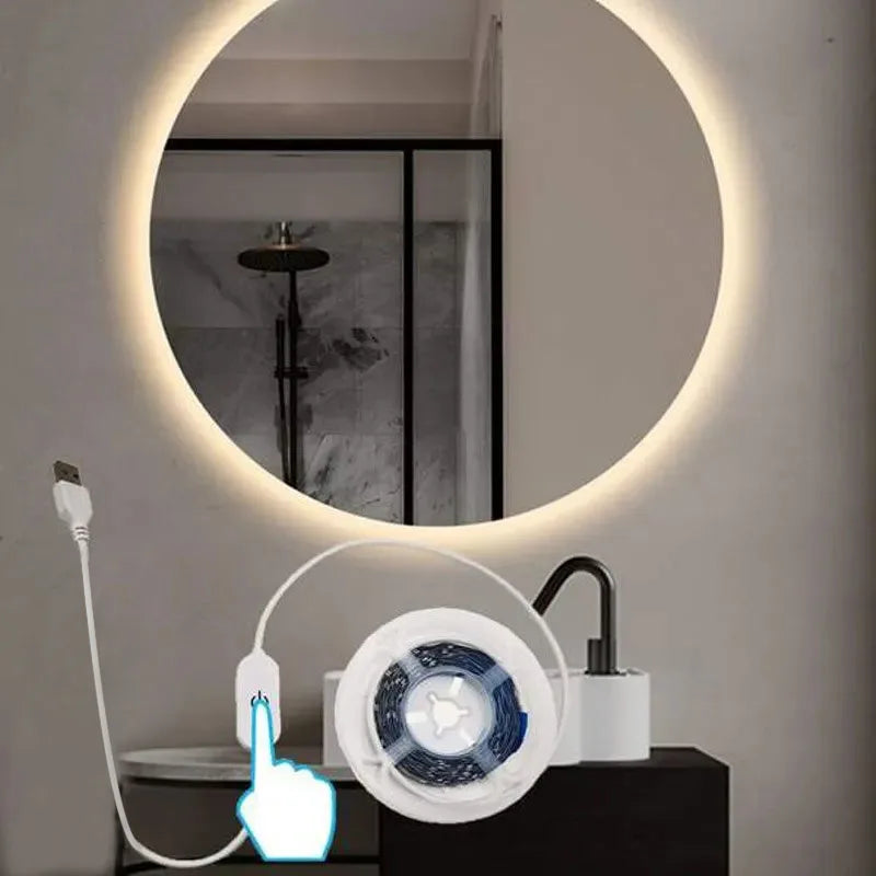 1M/3M/5M USB LED Strip Light 5V 30LEDs/m 2835 Dimmable Flexi