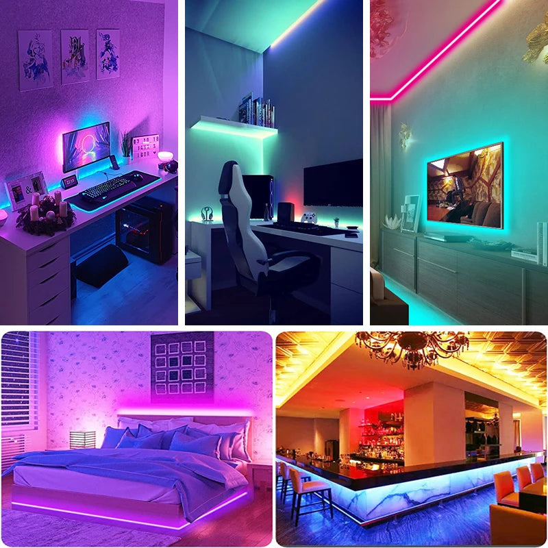 RGB Led Strip Lights Music Sync Led Lights for TV USB 5V Led