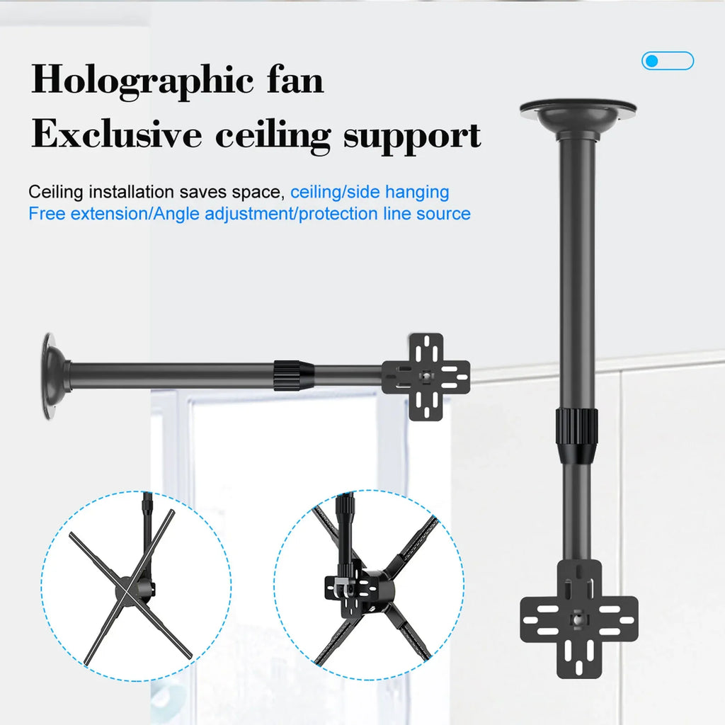 3D Advertising Display Adjustable Extendable 15.5 to 24 Inch