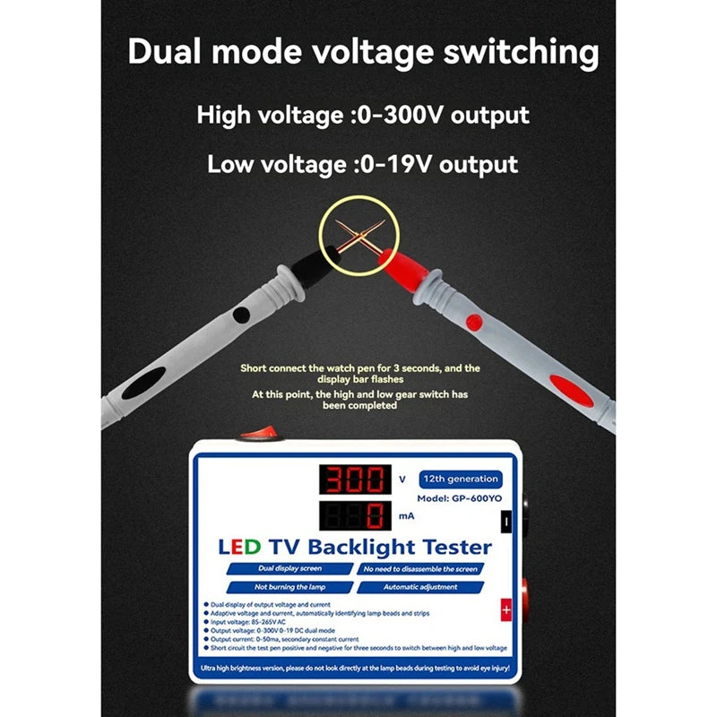 Promotion LED Tester 0-300V Output LED TV Backlight Tester M