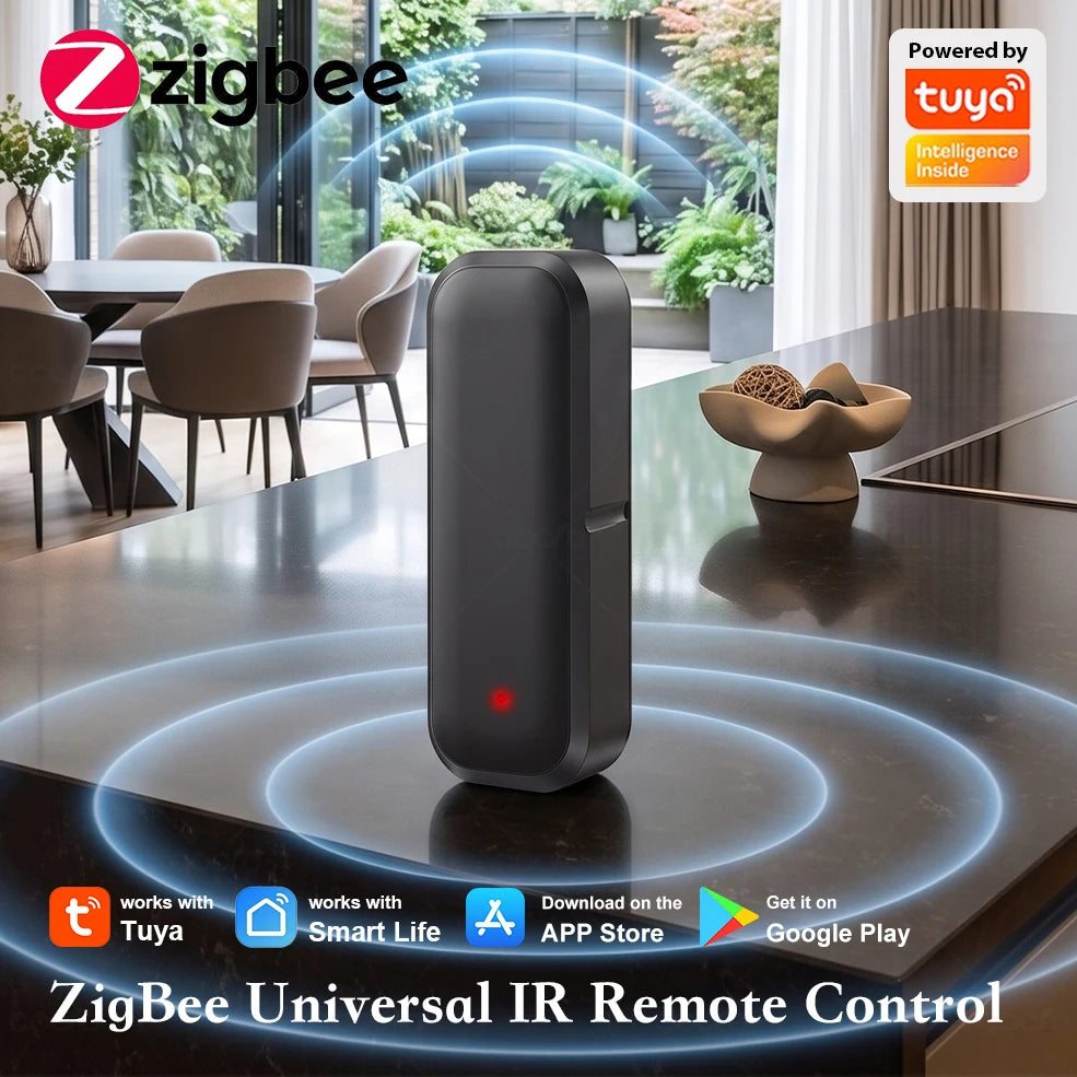 Tuya Zigbee 38KHz IR Remote Control Temperature Humidify Sen