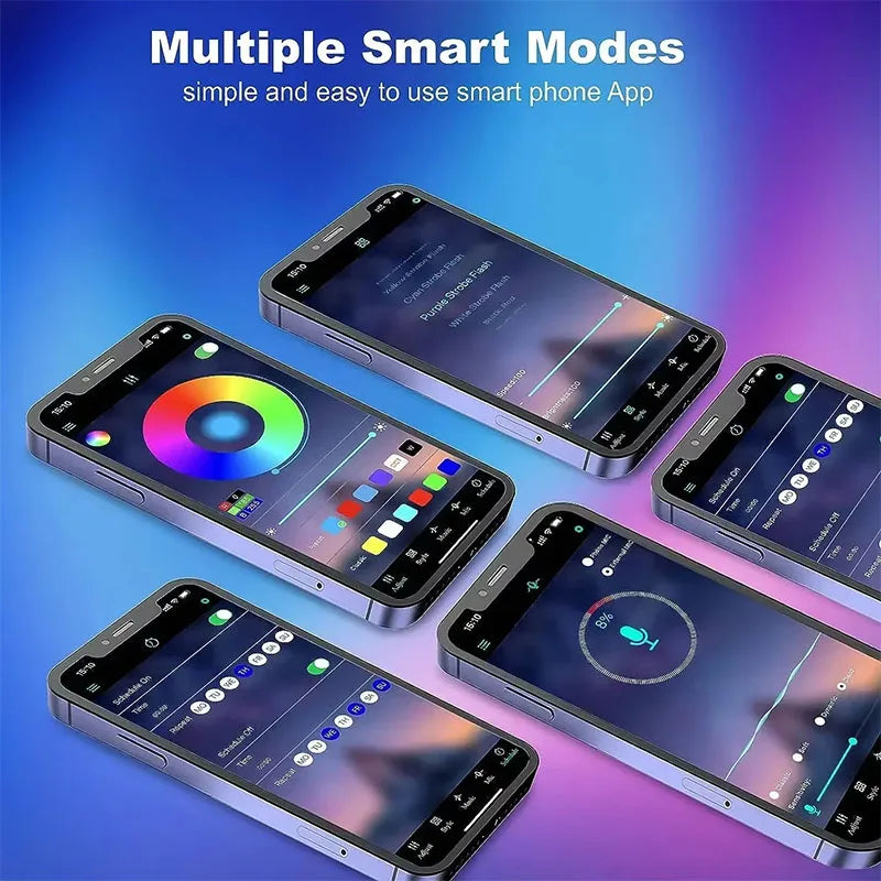 RGB LED Strip Lights USB Smart Bluetooth APP Control Led Fle