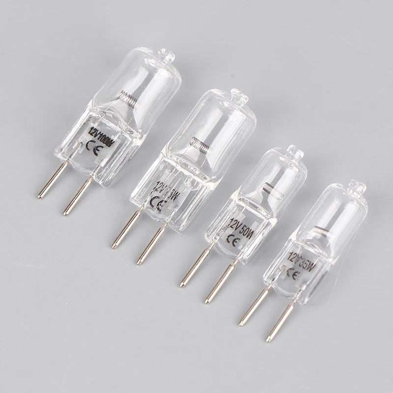 12V GY6.35 Halogen Lamp Beads 35W 50W 75W 100W Microscope Ac