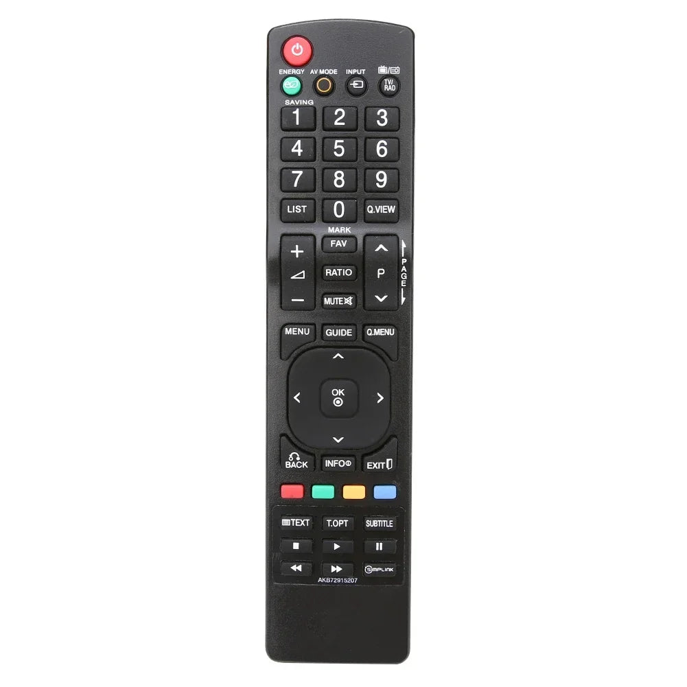 Universal AKB72915207 Replacement Remote Control Suitable for LCD TV AKB72915217 AKB72915244 32LD450 37LD320H 42LD320H 42 LD460