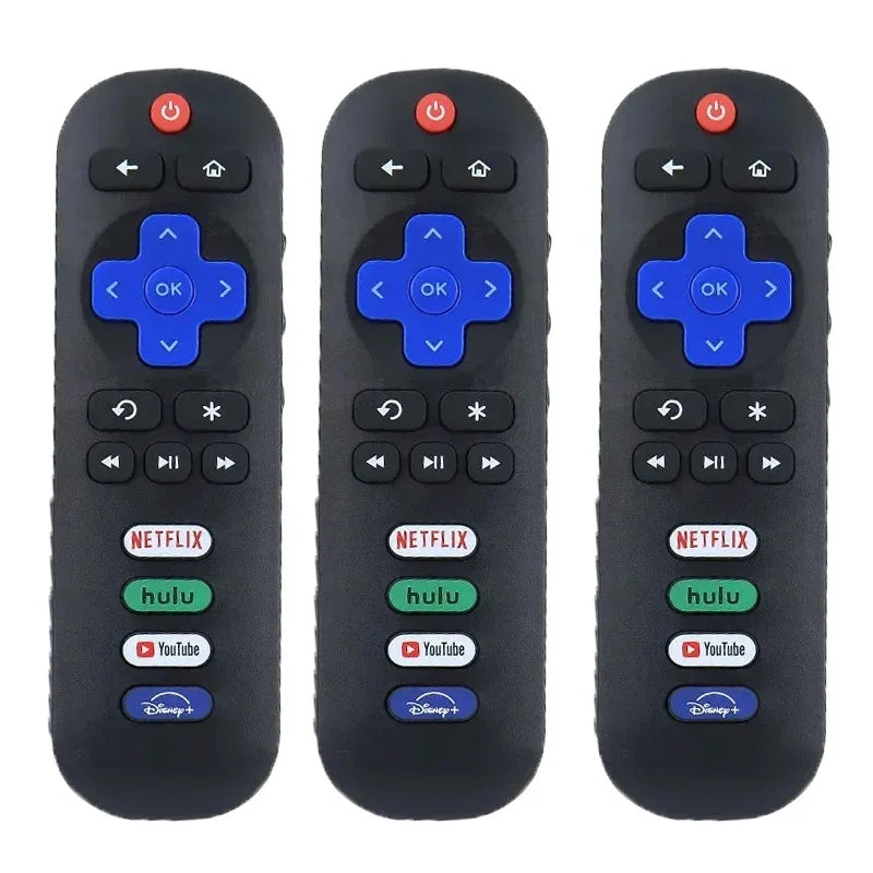 1/3 Pcs New Replacement Remote Control Fit For All Roku TV Compatible For TCL Roku/Hisense Roku/Onn Aparatos/Insignia