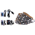 USB LED Strip Light 5 V Volt RGB Waterproof Black PCB 5050 5