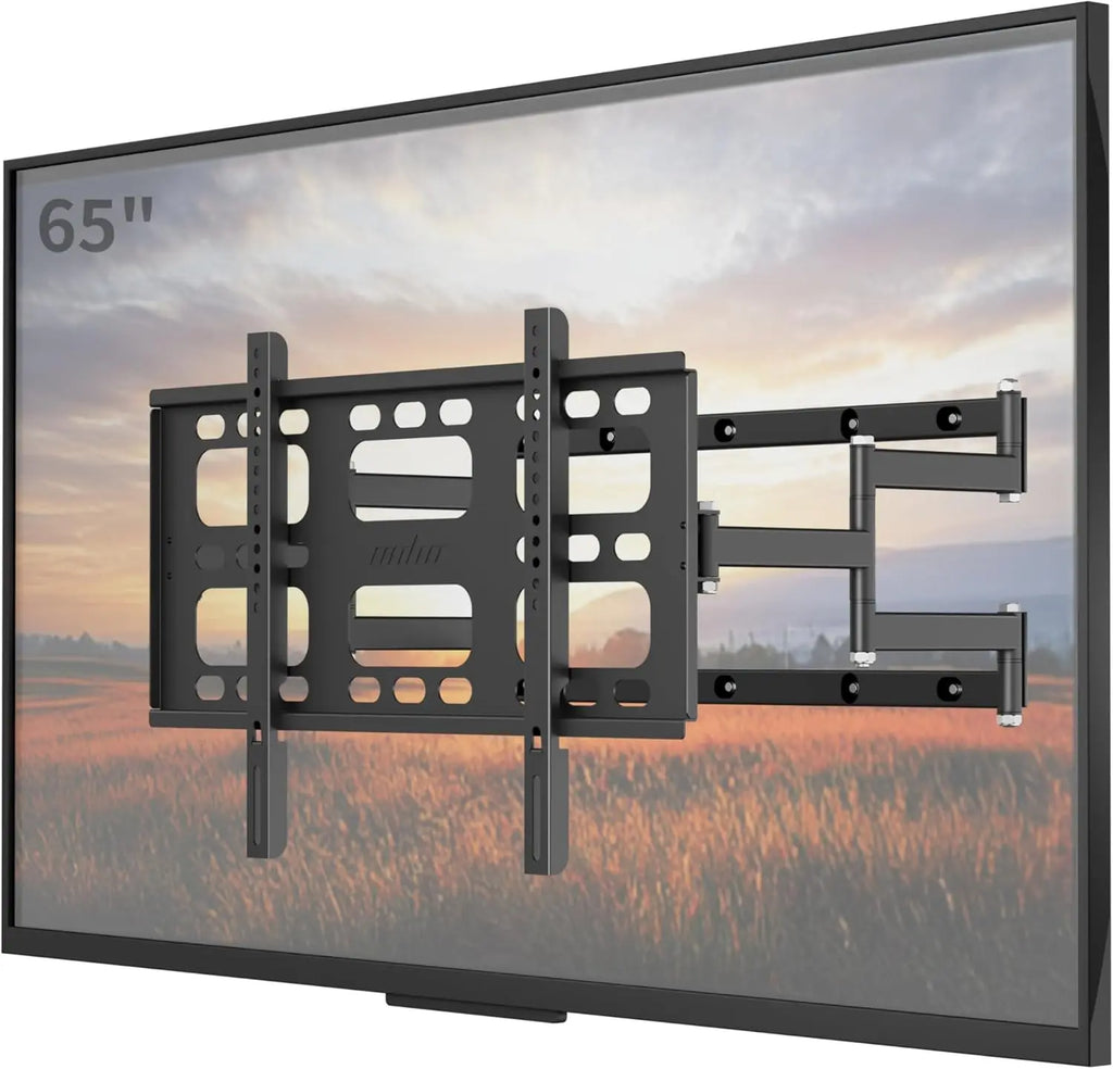 Full Motion Swivel TV Wall Mount Bracket for 40-85 Inches wi