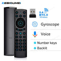 KEBIDUMEI G20S PRO Air Mouse Backlit Light 2.4G BT Wireless 
