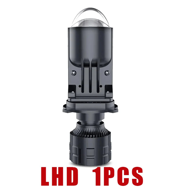 H4 Lens Headlights 160W 90000LM Auto Lamp Mini Lens LED 9003 HIB2 Bulbs Car Motorcycle Dual Projector Len LED Automotive 12V 24V